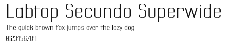 Labtop Secundo Superwide Preview