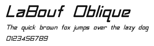 LaBouf Oblique Preview