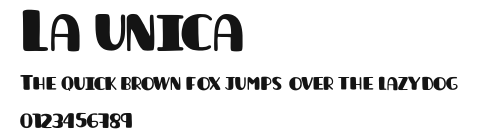 La unica Preview