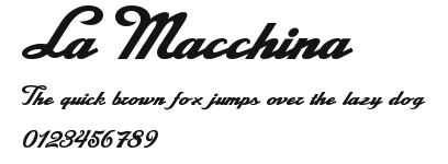 La Macchina Preview