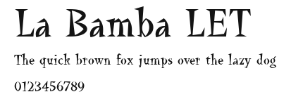 La Bamba LET Preview