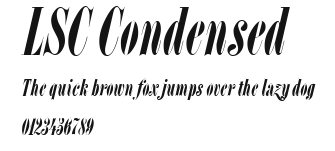 LSC Condensed Preview