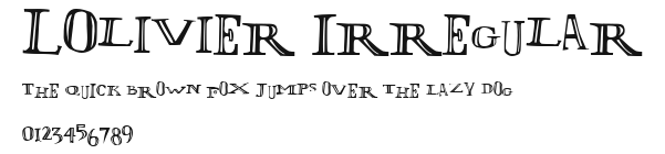 LOlivier Irregular Preview