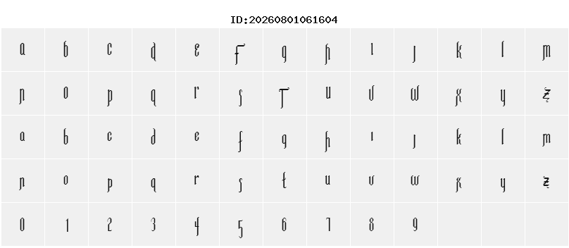 Character Map