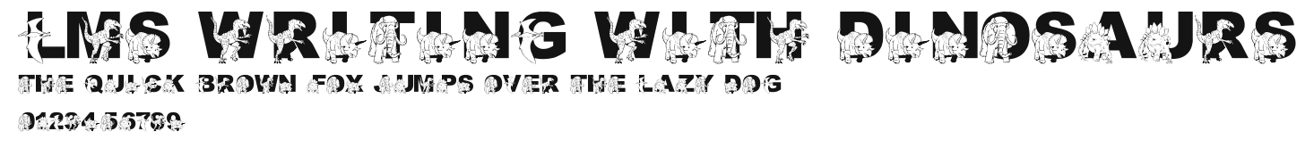 LMS Writing With Dinosaurs Preview