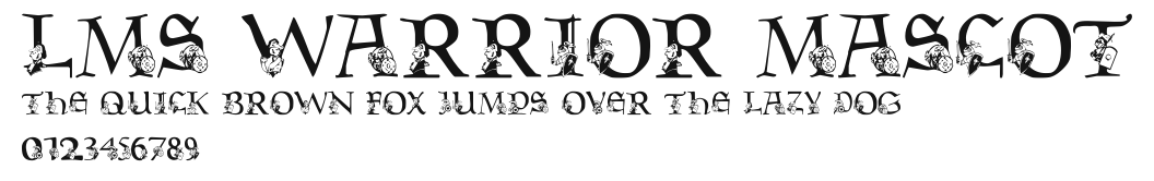 LMS Warrior Mascot Preview