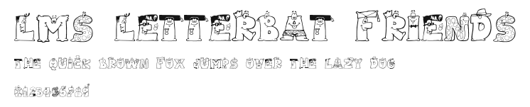 LMS Letterbat Friends Preview