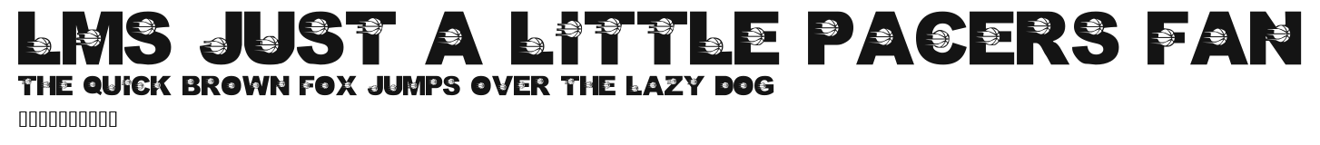 LMS Just A Little Pacers Fan Preview