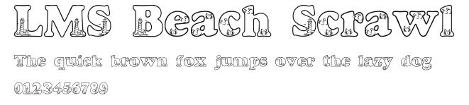 LMS Beach Scrawl Preview