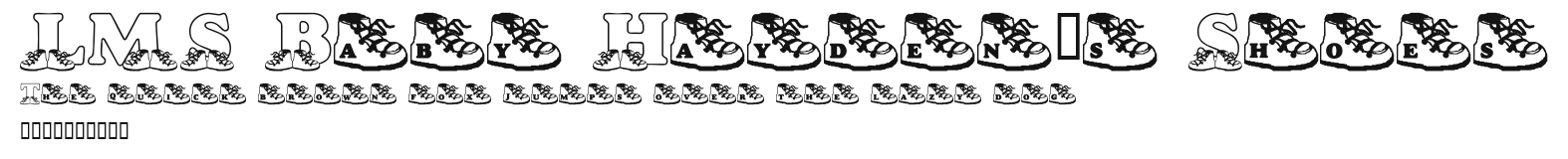 LMS Baby Hayden's Shoes Preview
