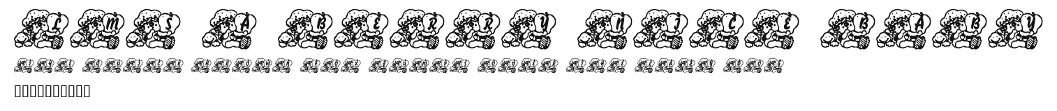 LMS A Berry Nice Baby Preview