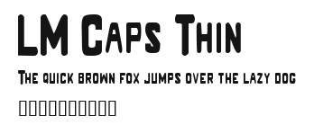 LM Caps Thin Preview