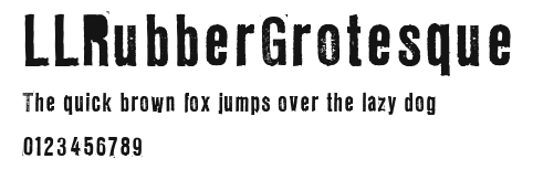 LLRubberGrotesque Preview