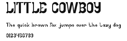 LITTLE COWBOY Preview