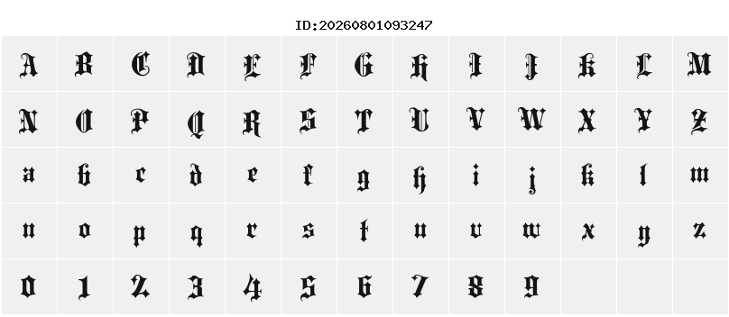 Character Map