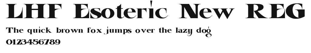LHF Esoteric New REG Preview