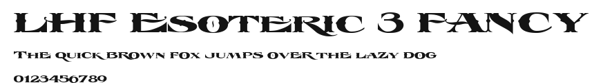 LHF Esoteric 3 FANCY Preview