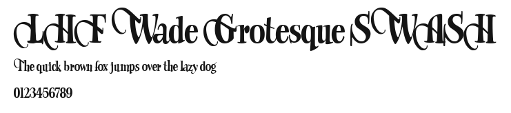 LHF Wade Grotesque SWASH Preview