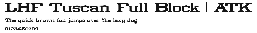 LHF Tuscan Full Block | ATK Preview