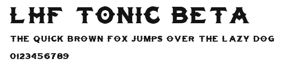 LHF Tonic BETA Preview