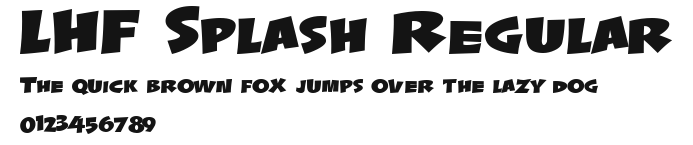 LHF Splash Regular Preview