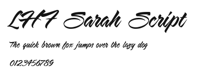 LHF Sarah Script Preview