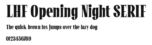 LHF Opening Night SERIF Preview