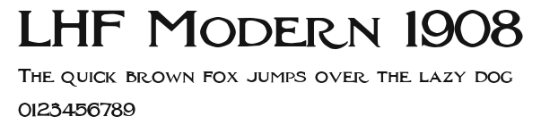 LHF Modern 1908 Preview
