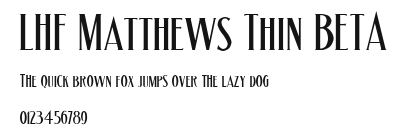 LHF Matthews Thin BETA Preview