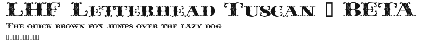 LHF Letterhead Tuscan | BETA Preview