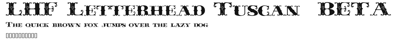 LHF Letterhead Tuscan BETA Preview