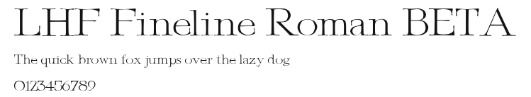 LHF Fineline Roman BETA Preview
