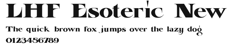 LHF Esoteric New Preview