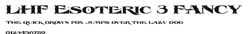 LHF Esoteric 3 FANCY Preview