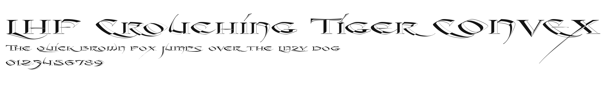 LHF Crouching Tiger CONVEX Preview
