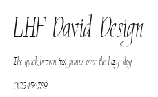 LHF David Design Preview