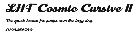 LHF Cosmic Cursive II Preview
