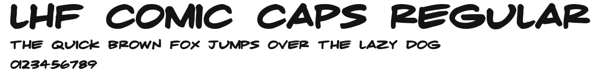 LHF Comic Caps Regular Preview