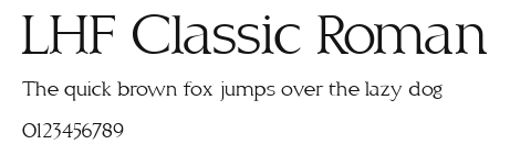 LHF Classic Roman Preview
