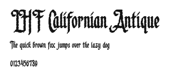 LHF Californian Antique Preview