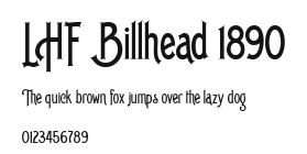 LHF Billhead 1890 Preview