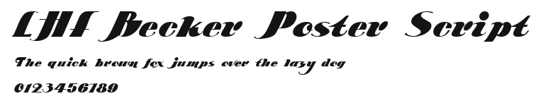 LHF Becker Poster Script Preview