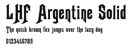 LHF Argentine Solid Preview