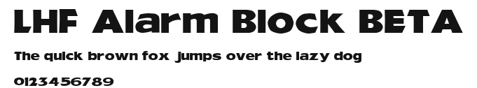 LHF Alarm Block BETA Preview