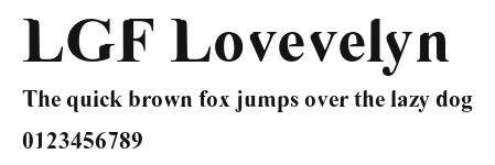 LGF Lovevelyn Preview