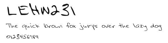 LEHN231 Preview