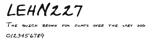 LEHN227 Preview