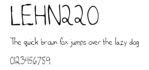 LEHN220 Preview