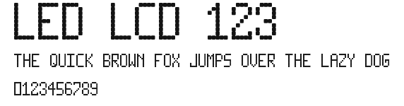 LED LCD 123 Preview