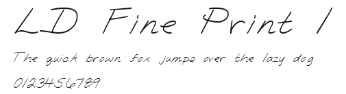 LD Fine Print 1 Preview